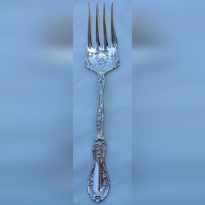 1909 'Florette' Silverplate Serving Fork